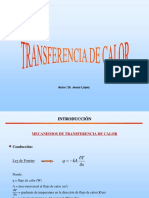 Introducción Transferencia de Calor