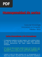 Homogeneidad de Las Series PDF