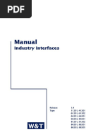 Manual: Industry Interfaces