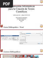 Herramientas Informáticas para La Citación de Textos