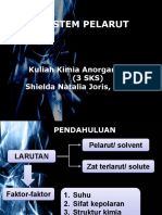 SISTEM PELARUT-Klasifikasi Pelarut