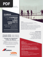 2018 Junio 21 Curso Cambios NTC Concreto CDMX Implicaciones Diseno Sismico PDF