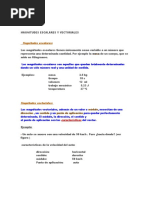 Magnitudes Escalares y Vectoriales