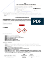 Cod 202 Desengrasante Dielectrico