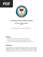 Informe de Obtencion Del Acido Picrico