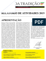 Relatório Anual 2019 - MTG RS