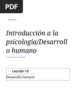 Introducción A La Psicología - Desarrollo Humano - Wikiversidad