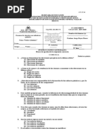 3 Examen - Enlace Quimico