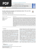 On Risk Control in The Well Plug and Abandonment Phase - The Case of The Norwegian Continental Shelf