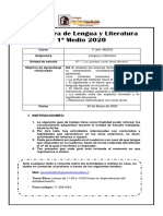 1º Medio - Lenguaje - Guía Nº 3 PDF