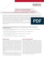 Microbiology Guide To Interpreting Minimum Inhibitory Concentration (MIC)