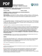 Parcial 2 de Legislación Educativa - Marvin Edenilson Vásquez Barrientos.