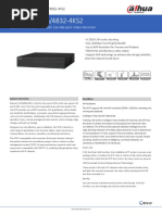 DHI-NVR4816/4832-4KS2: 16/32 Channel 2U 4K&H.265 Lite Network Video Recorder