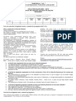 Examen Español 2 Bimestre 2