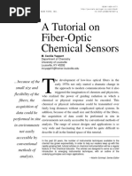 A Tutorial On Fiber-Optic Chemical Sensors