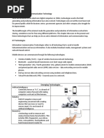 LESSON 1: Information Communication Technology: Emerging Technologies