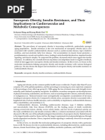 Sarcopenic Obesity, Insulin Resitance and Their Implications in Cardiovascular and Metabolic Consequences