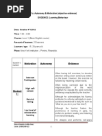 Final Observation Report - Professional Development Course