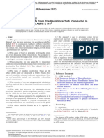 Extension of Data From Fire Resistance Tests Conducted in Accordance With ASTM E 119