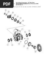 Axle, Rear - Differential Carrier