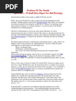 Problem of The Month April 2001-Weibull Beta Slopes For Ball Bearings