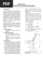 Laboratorio Péndulo de Charpy