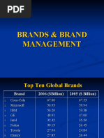 Brands & Brand Management