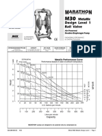 Metallic Design Level 1 Ball Valve: Air-Powered Double-Diaphragm Pump