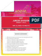 IMOYA 2017 Junior