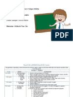 Plan de Trabajo Segundo Grado