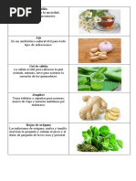 Medicinas Naturales y Quimica