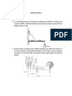 Deber de Fisica - Equilibrio Rotacional