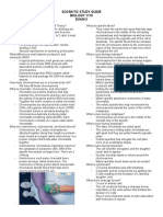 BIOL-1110 - Unit 3 - Study Guide