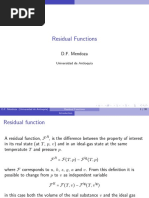 Departure Functions