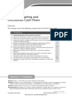 F2-17 Capital Budgeting and Discounted Cash Flows PDF