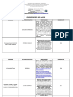 Planificación de Ciencias de La Tierra 3er Lapso