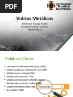 Vidrio Metalico