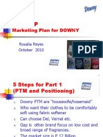 10 Step: Marketing Plan For DOWNY