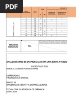 Trabajo Excel Primeros Auxilios