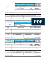 RQ SST 011 - 00 Requisição de Material de Segurança