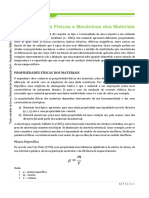 Cap 2 Propriedades Fisicas e Mecânicas Dos Materiais