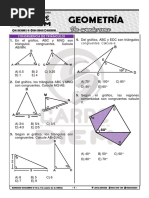 Geometría - Congruencia de Triángulo PDF