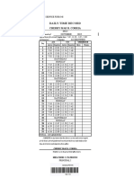 Daily Time Record: Cherry Mae B. Corria