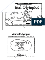 Animal Olympics: B BE EN NC CH HM MA AR RK K - JJ