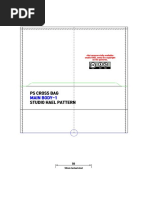 Ps Cross Bag Studio Hael Pattern: Main Body-1