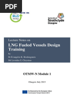 LNG Fueled Vessels Design Training: Lecture Notes On