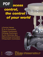 The Process Control, The Control of Your World