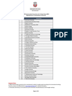 ADEK Recommended Universities List To Study Abroad 2019 "Alphabetical List" (United States of America)