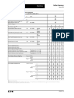 Cutler-Hammer: Magnum Ratings, Characteristics, Weights and Dimensions