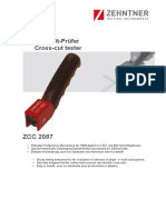 Cross Cut Tester - DM Brasil - ZEHNTNER - ZCC2087 PDF